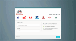 Desktop Screenshot of ozerdemmotosiklet.com